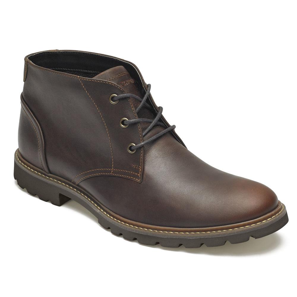 Rockport Støvler Herre Brune - Sharp & Ready Chukka - QLFR47920